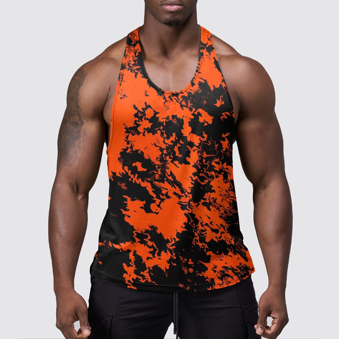 StealthFlex Camo Tank Top- Performance Fit for Bodybuilders- AA07485