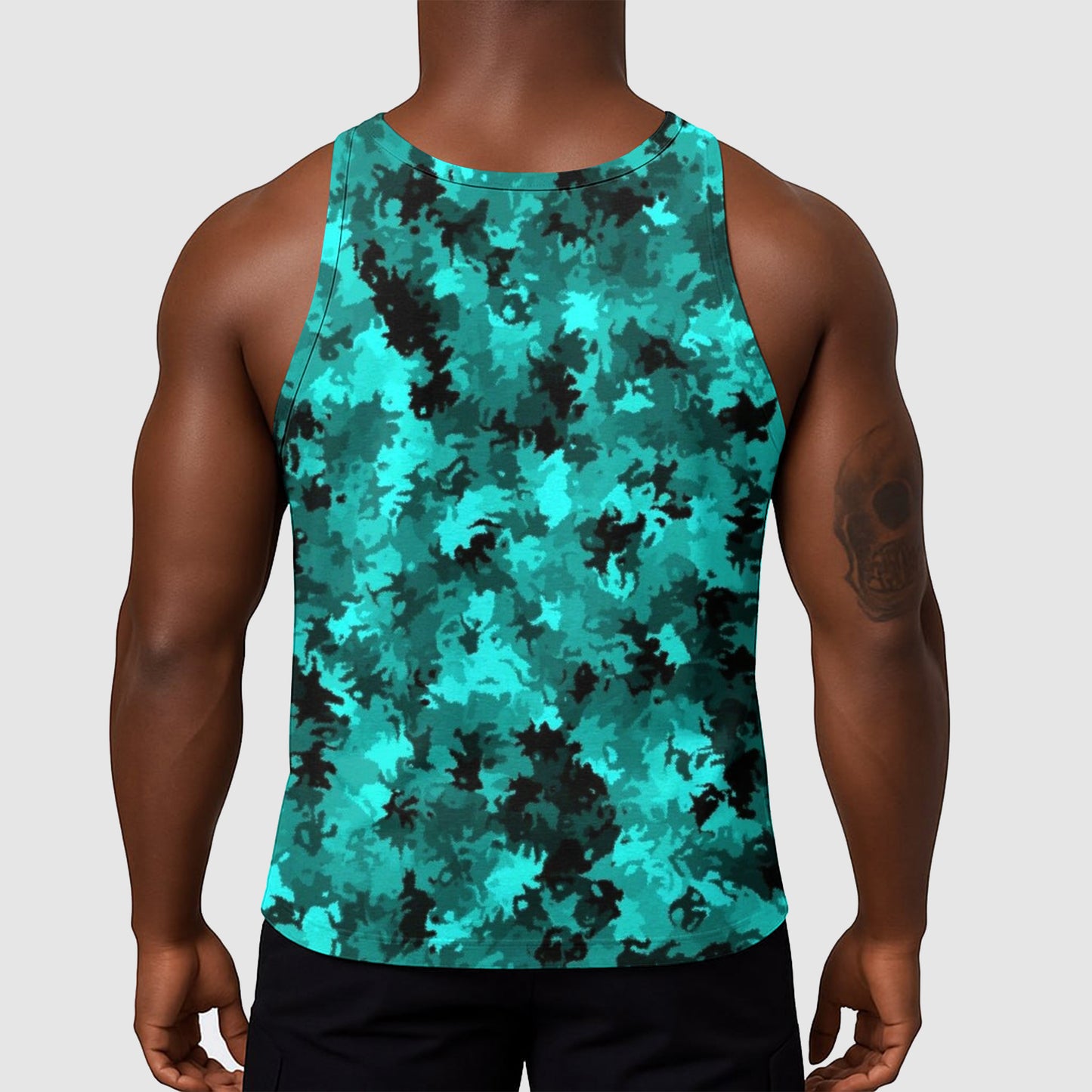 StealthFlex Camo Tank Top- Performance Fit for Bodybuilders- AA07495