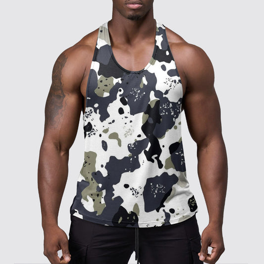 StealthFlex Camo Tank Top- Performance Fit for Bodybuilders- AA07497