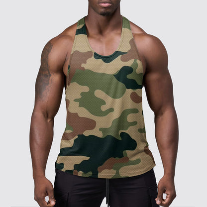 StealthFlex Camo Tank Top- Performance Fit for Bodybuilders- AA07500