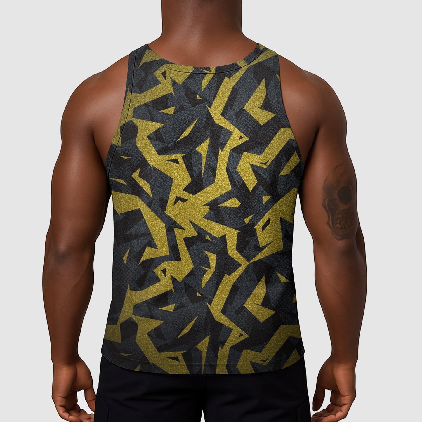 StealthFlex Camo Tank Top- Performance Fit for Bodybuilders- AA07502
