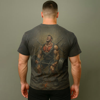 Ultimate Gym T-shirt for Men: Stay Cool and Comfy During Intense Workouts- AA07504