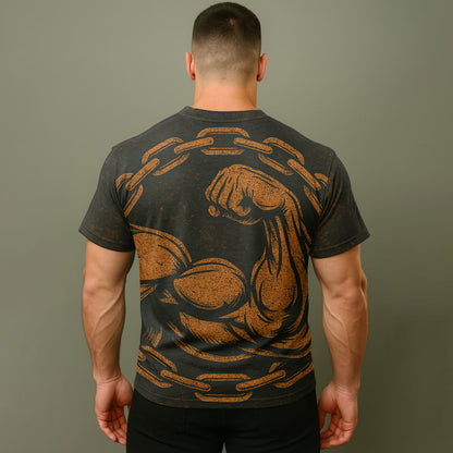 Ultimate Gym T-shirt for Men: Stay Cool and Comfy During Intense Workouts- AA07513