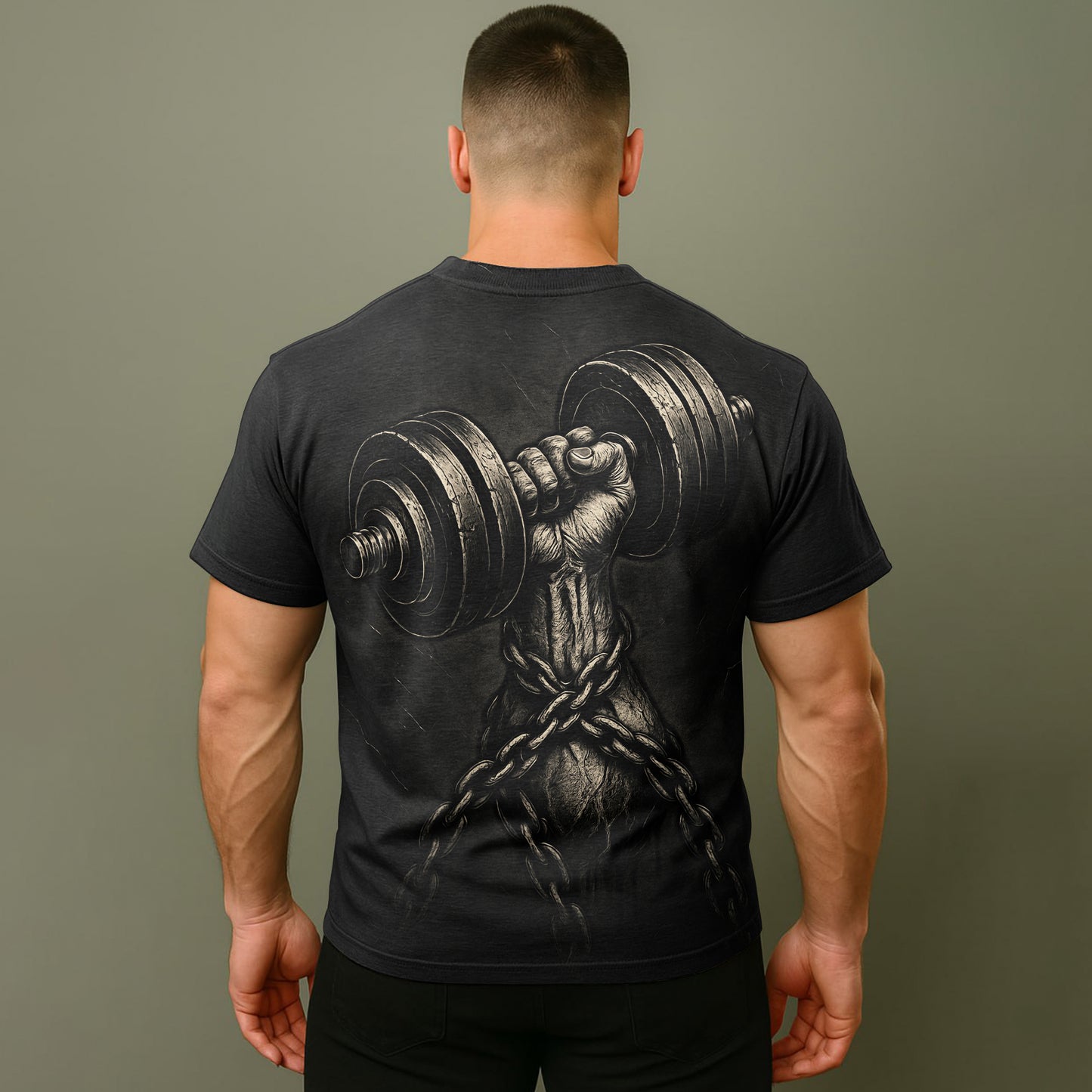 Ultimate Gym T-shirt for Men: Stay Cool and Comfy During Intense Workouts- AA07514