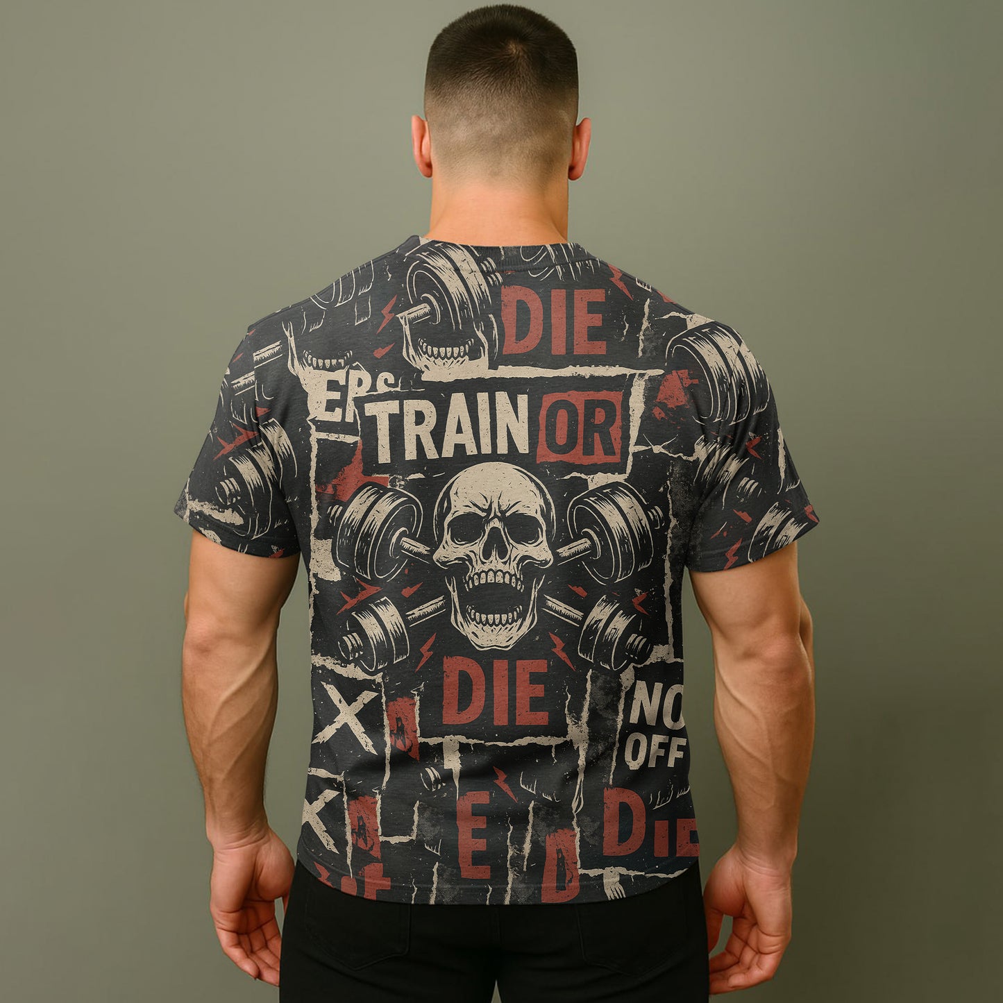 Ultimate Gym T-shirt for Men: Stay Cool and Comfy During Intense Workouts- AA07519