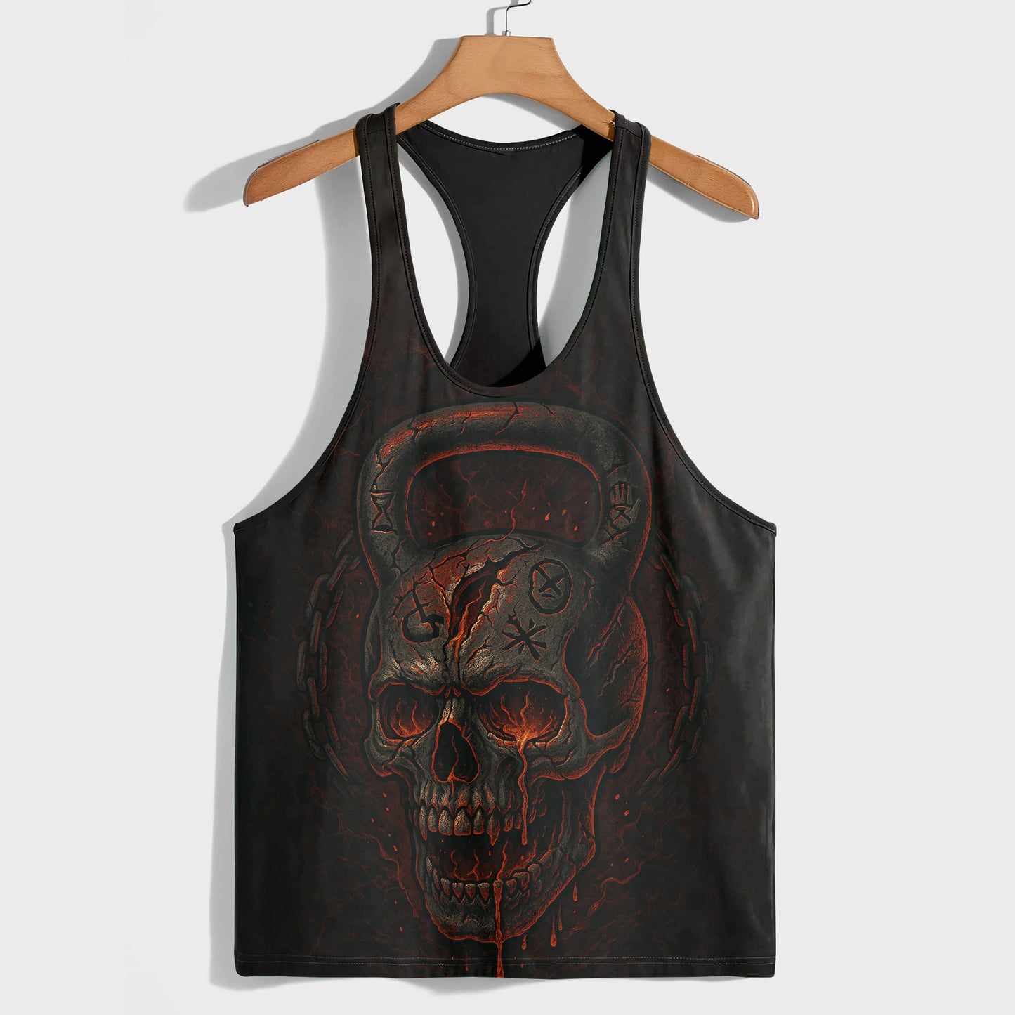 Skull 3D Racerback Tank Top- AA07568