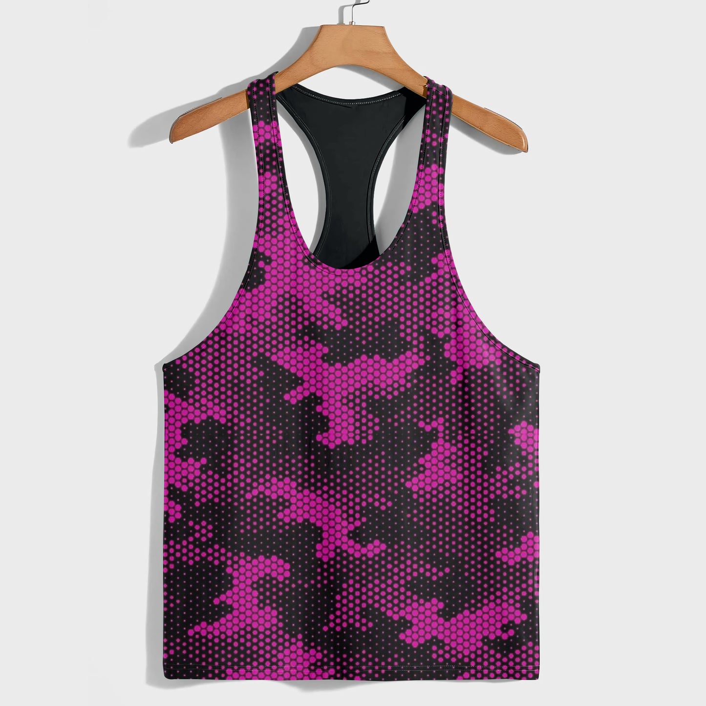 Camo Racerback Tank Top – Tactical Strength for Bodybuilders- AA07572