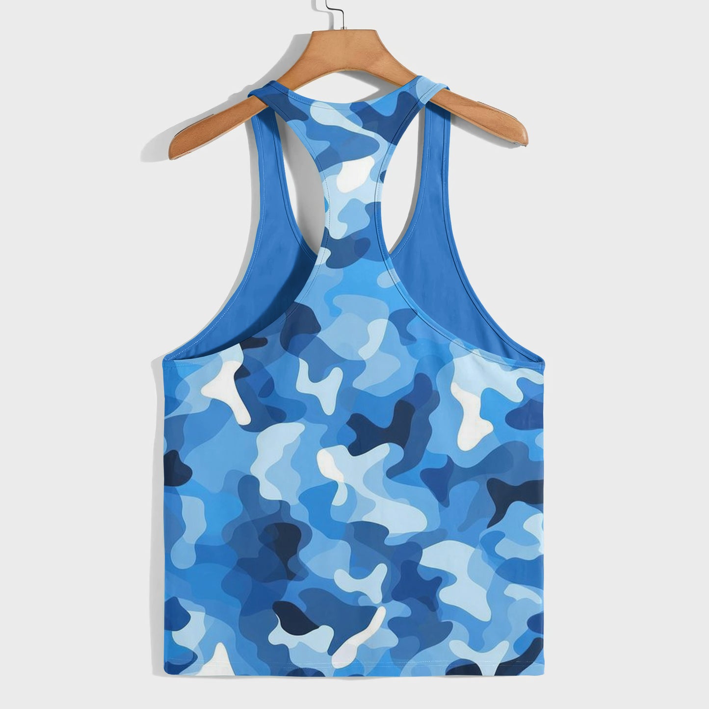 Camo Racerback Tank Top – Tactical Strength for Bodybuilders- AA07573