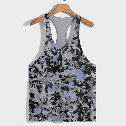 Camo Racerback Tank Top – Tactical Strength for Bodybuilders- AA07579