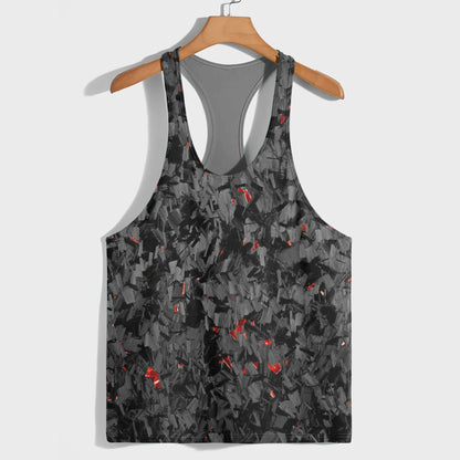Camo Racerback Tank Top – Tactical Strength for Bodybuilders- AA07580