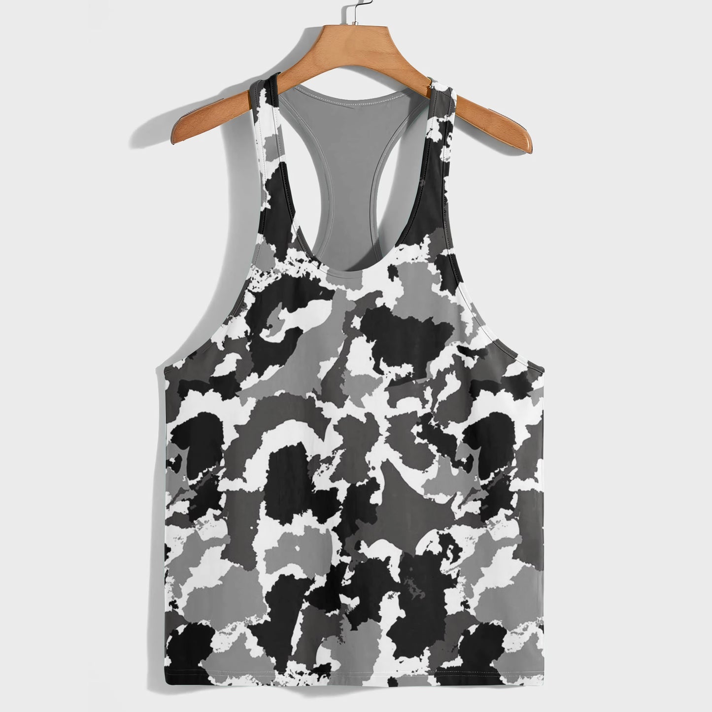 Camo Racerback Tank Top – Tactical Strength for Bodybuilders- AA07584