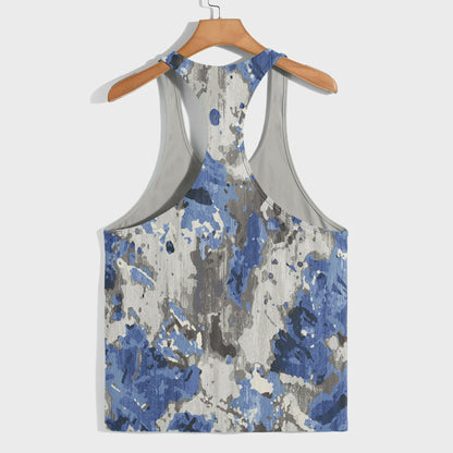Camo Racerback Tank Top – Tactical Strength for Bodybuilders- AA07585