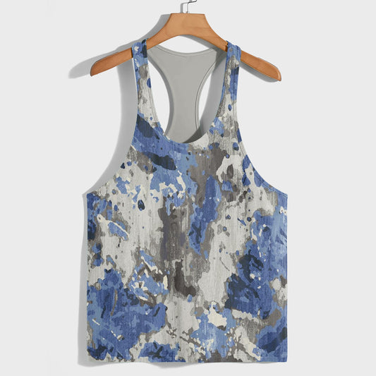 Camo Racerback Tank Top – Tactical Strength for Bodybuilders- AA07585
