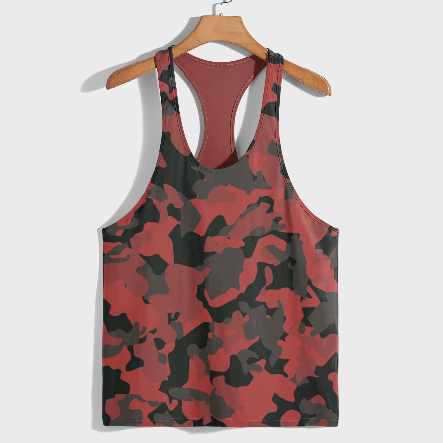 Camo Racerback Tank Top – Tactical Strength for Bodybuilders- AA07586