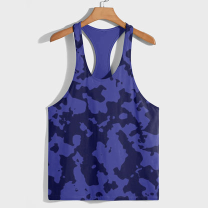 Camo Racerback Tank Top – Tactical Strength for Bodybuilders- AA07591