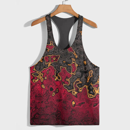 Camo Racerback Tank Top – Tactical Strength for Bodybuilders- AA07592