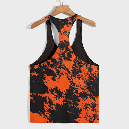 Camo Racerback Tank Top – Tactical Strength for Bodybuilders- AA07596