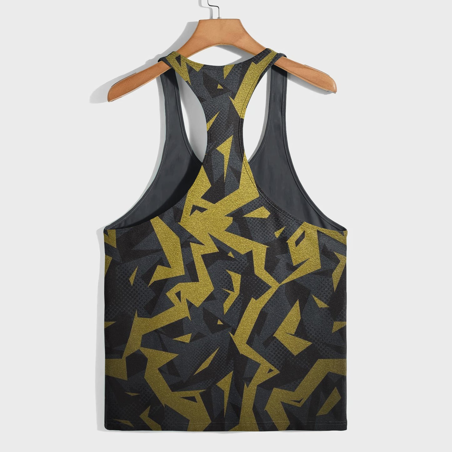 Camo Racerback Tank Top – Tactical Strength for Bodybuilders- AA07613