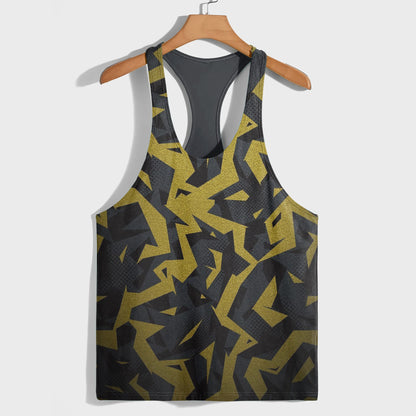 Camo Racerback Tank Top – Tactical Strength for Bodybuilders- AA07613