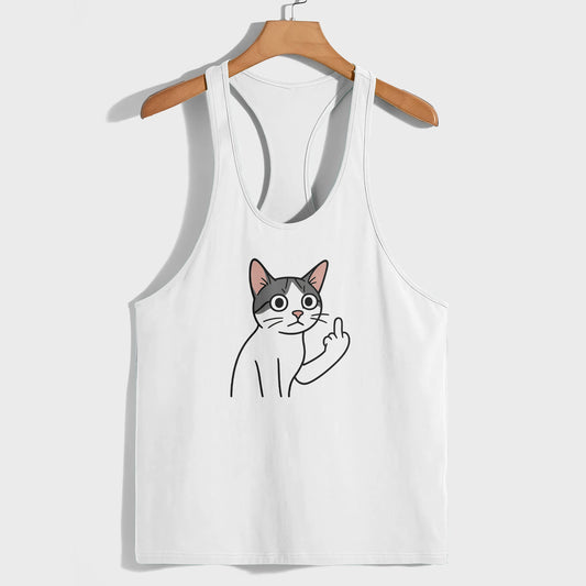 Funny Meme Racerback Tank Top- AA07619