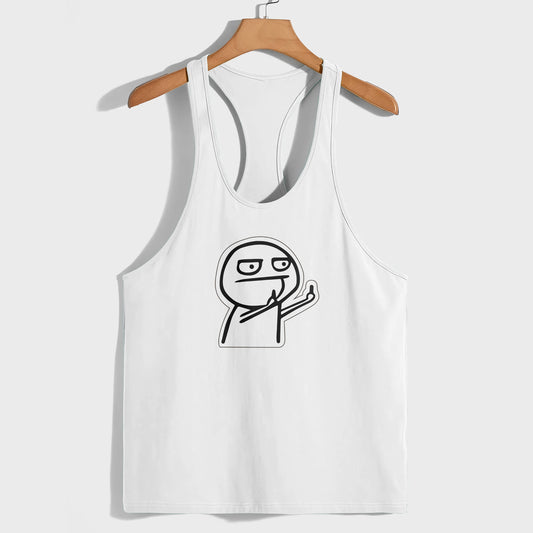 Funny Meme Racerback Tank Top- AA07620