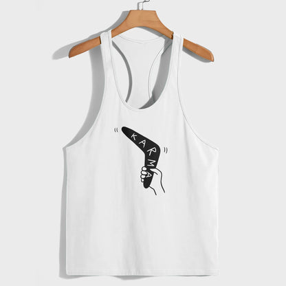 Funny Meme Racerback Tank Top- AA07621