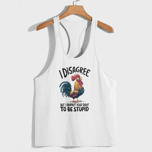 Funny Meme Racerback Tank Top- AA07626
