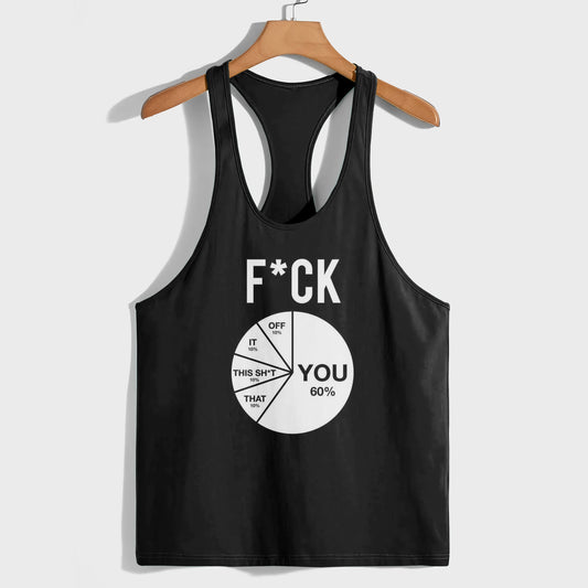 Funny Meme Racerback Tank Top- AA07632