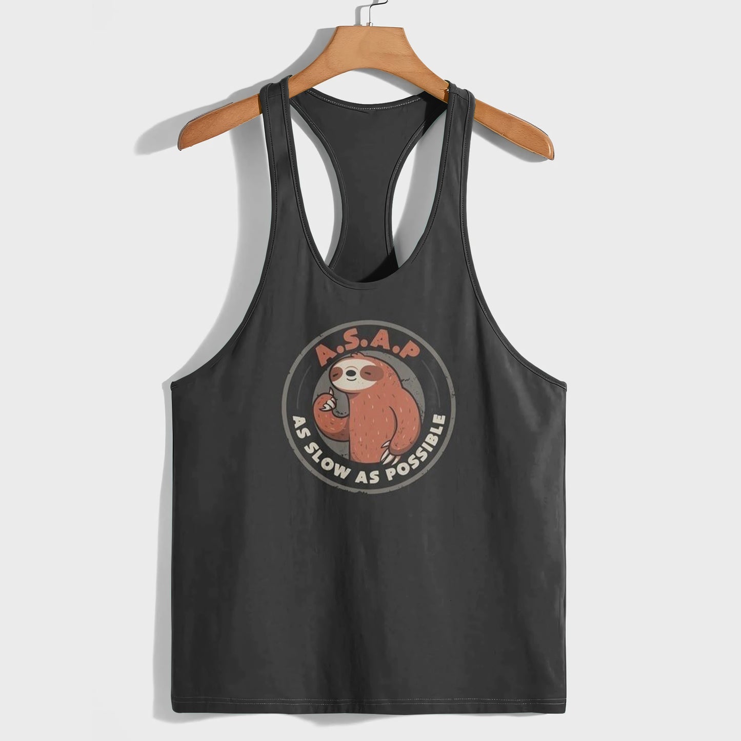Funny Meme Racerback Tank Top- AA07639