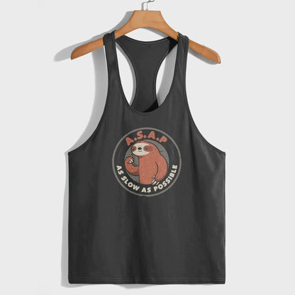 Funny Meme Racerback Tank Top- AA07639