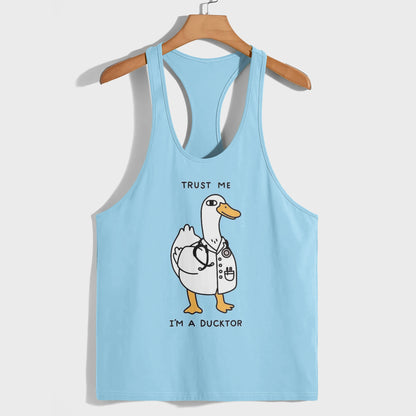Funny Meme Racerback Tank Top- AA07646