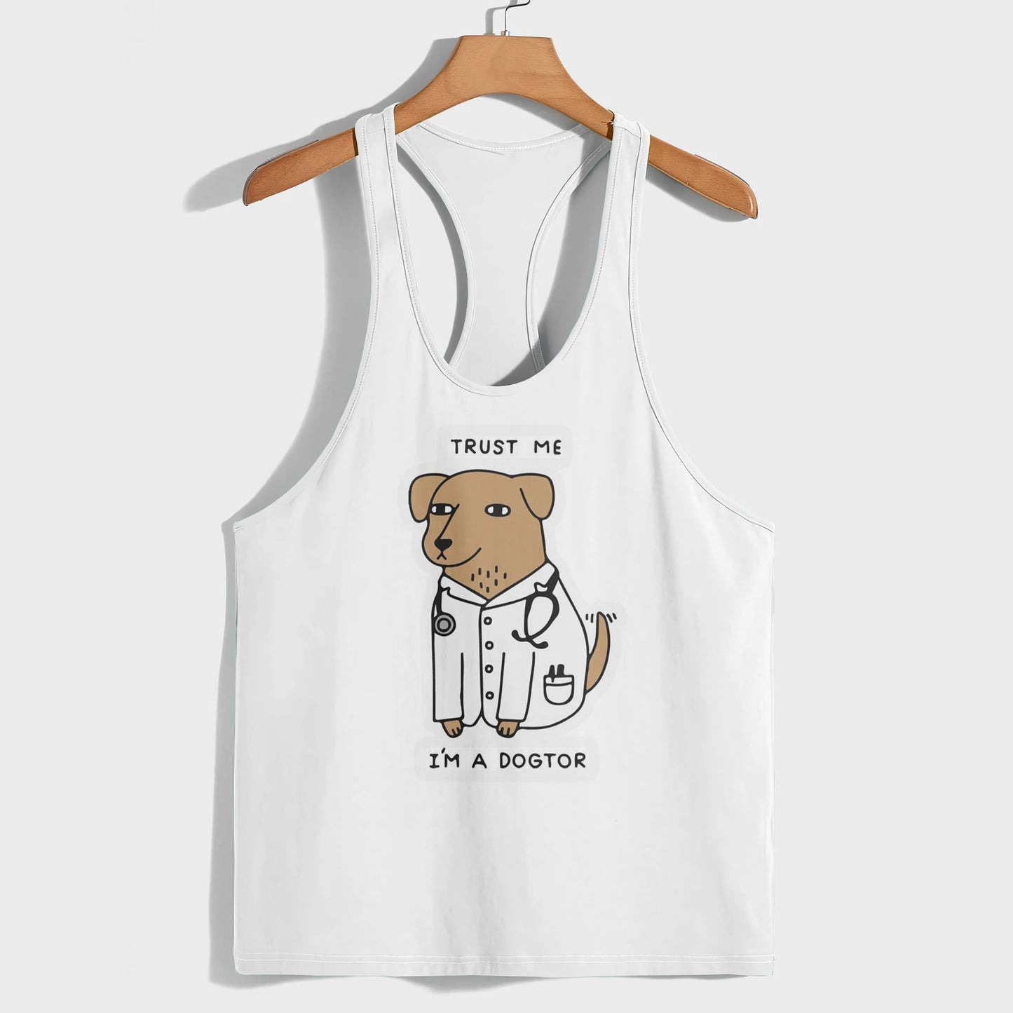 Funny Meme Racerback Tank Top- AA07647