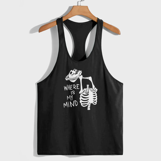 Funny Meme Racerback Tank Top- AA07652