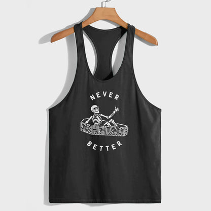 Funny Meme Racerback Tank Top- AA07653