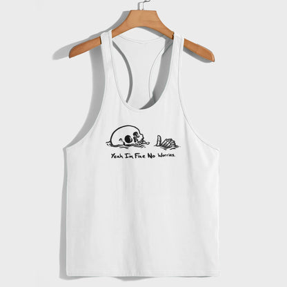 Funny Meme Racerback Tank Top- AA07654