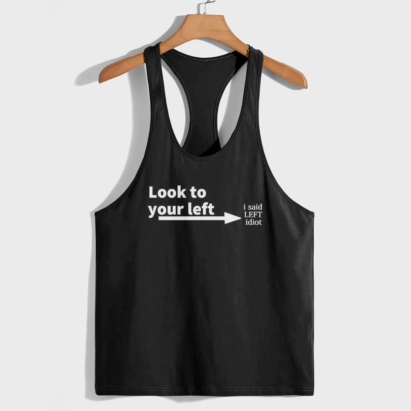 Funny Meme Racerback Tank Top- AA07665