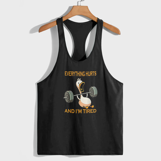 Funny Meme Racerback Tank Top- AA07666