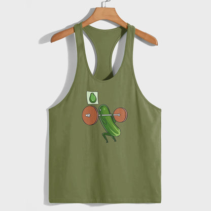Funny Meme Racerback Tank Top- AA07667