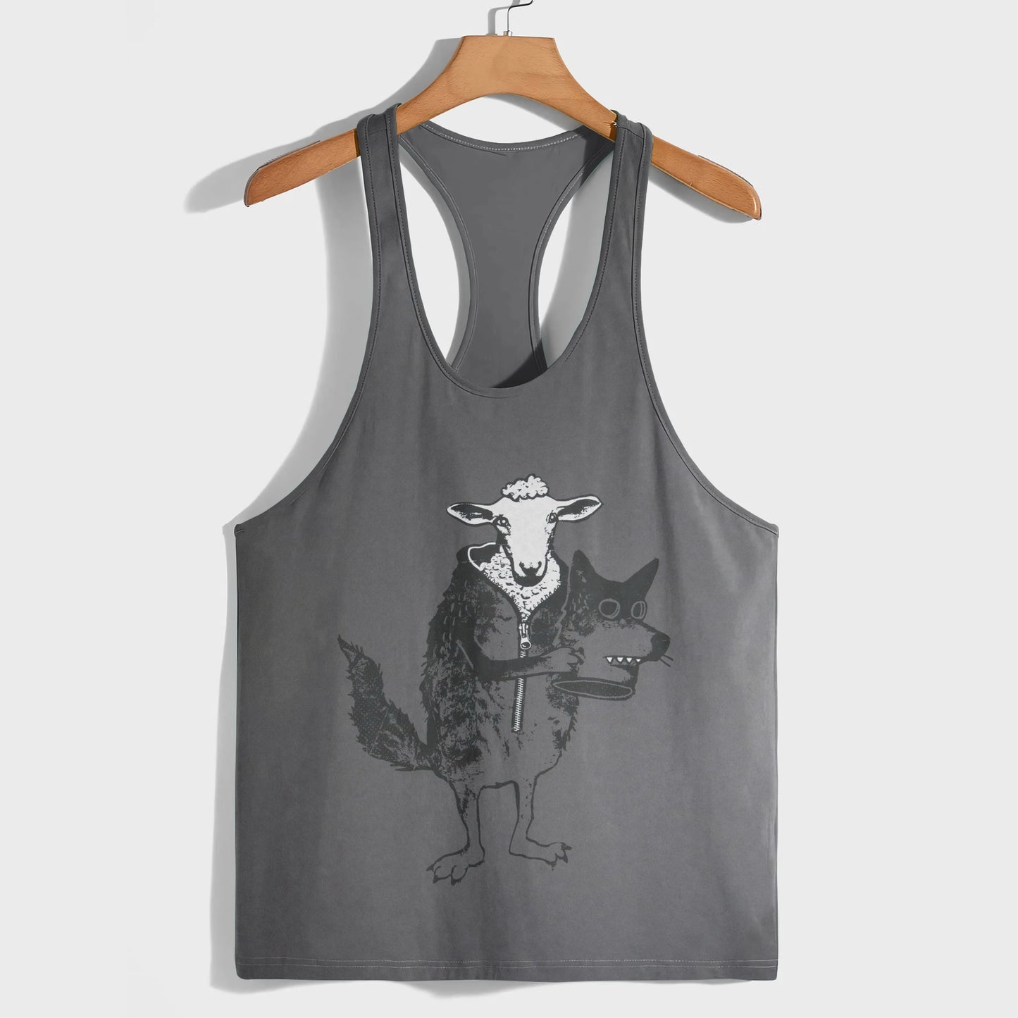 Funny Meme Racerback Tank Top- AA07669