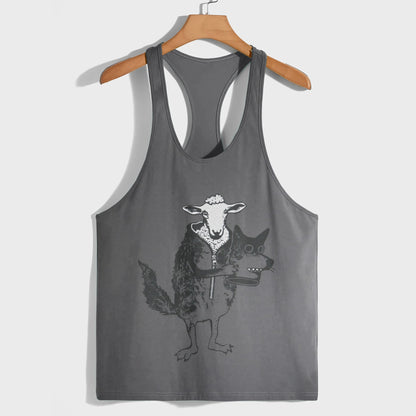 Funny Meme Racerback Tank Top- AA07669