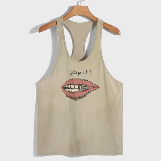 Funny Meme Racerback Tank Top- AA07680