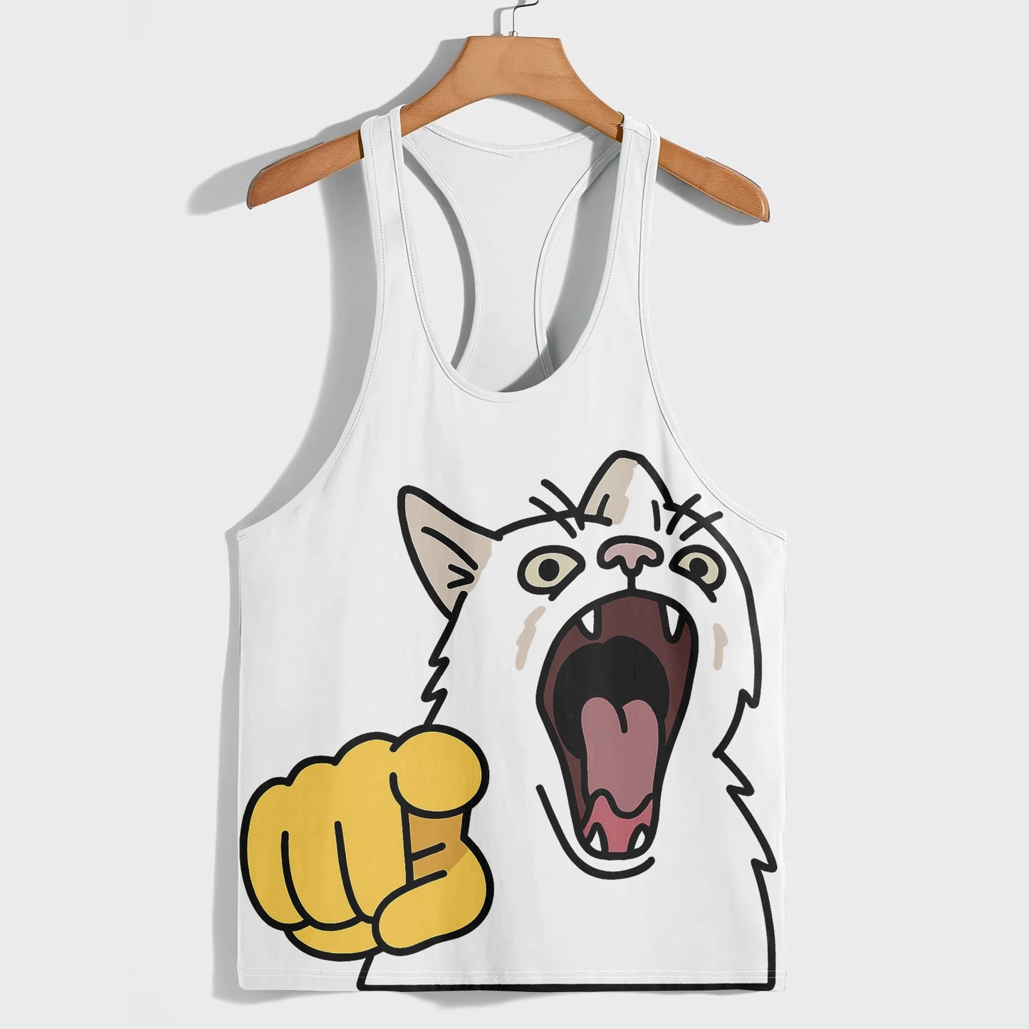 Funny Meme Racerback Tank Top- AA07681