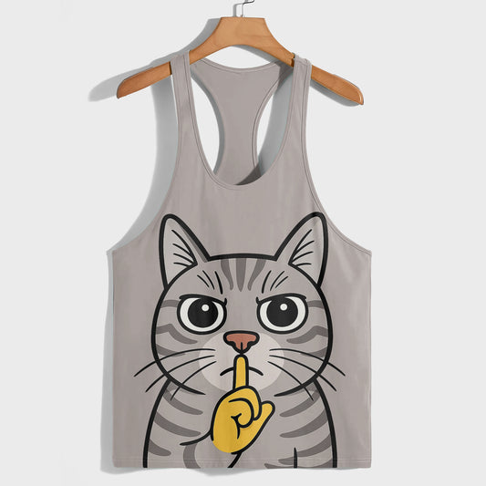 Funny Meme Racerback Tank Top- AA07682