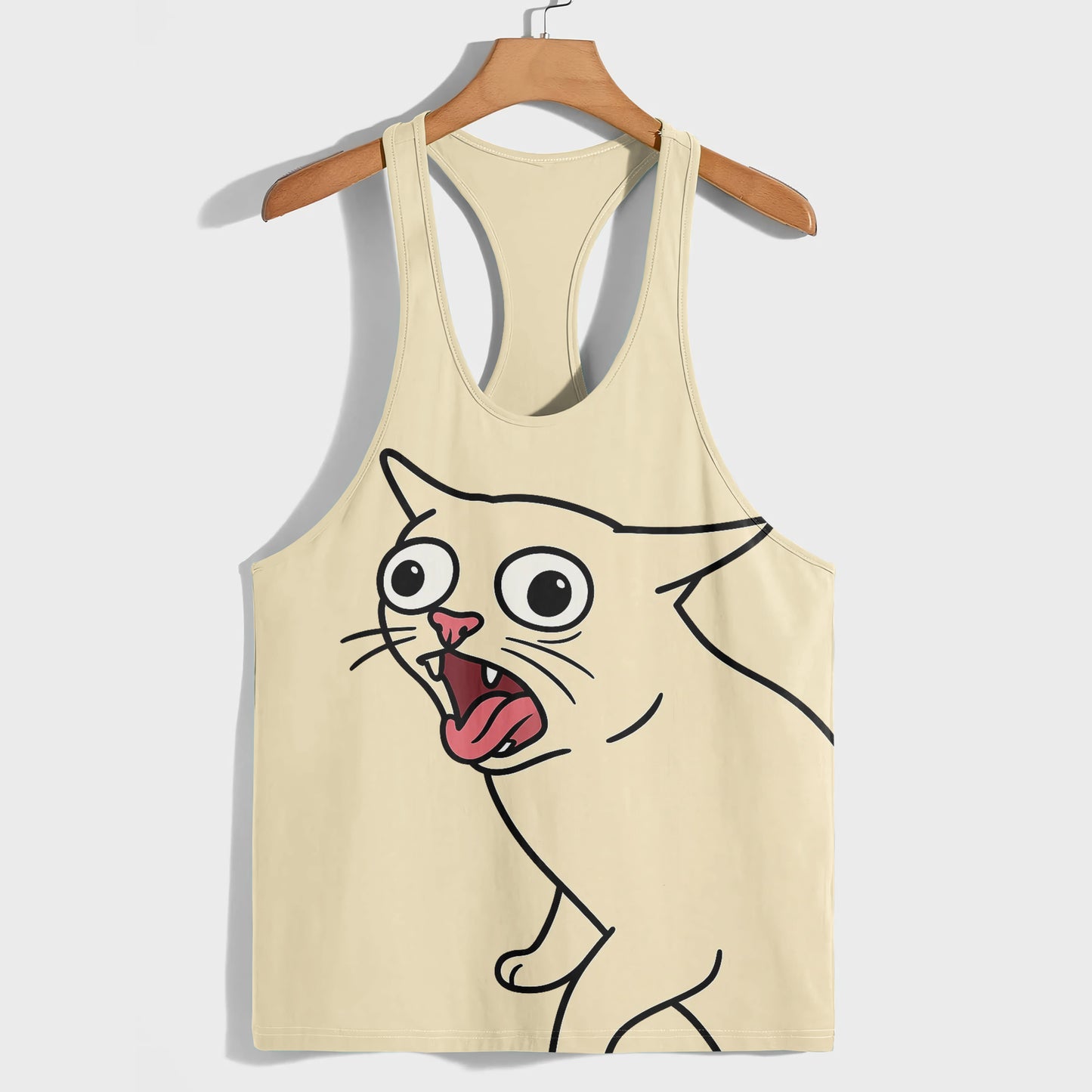 Funny Meme Racerback Tank Top- AA07685