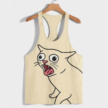 Funny Meme Racerback Tank Top- AA07685