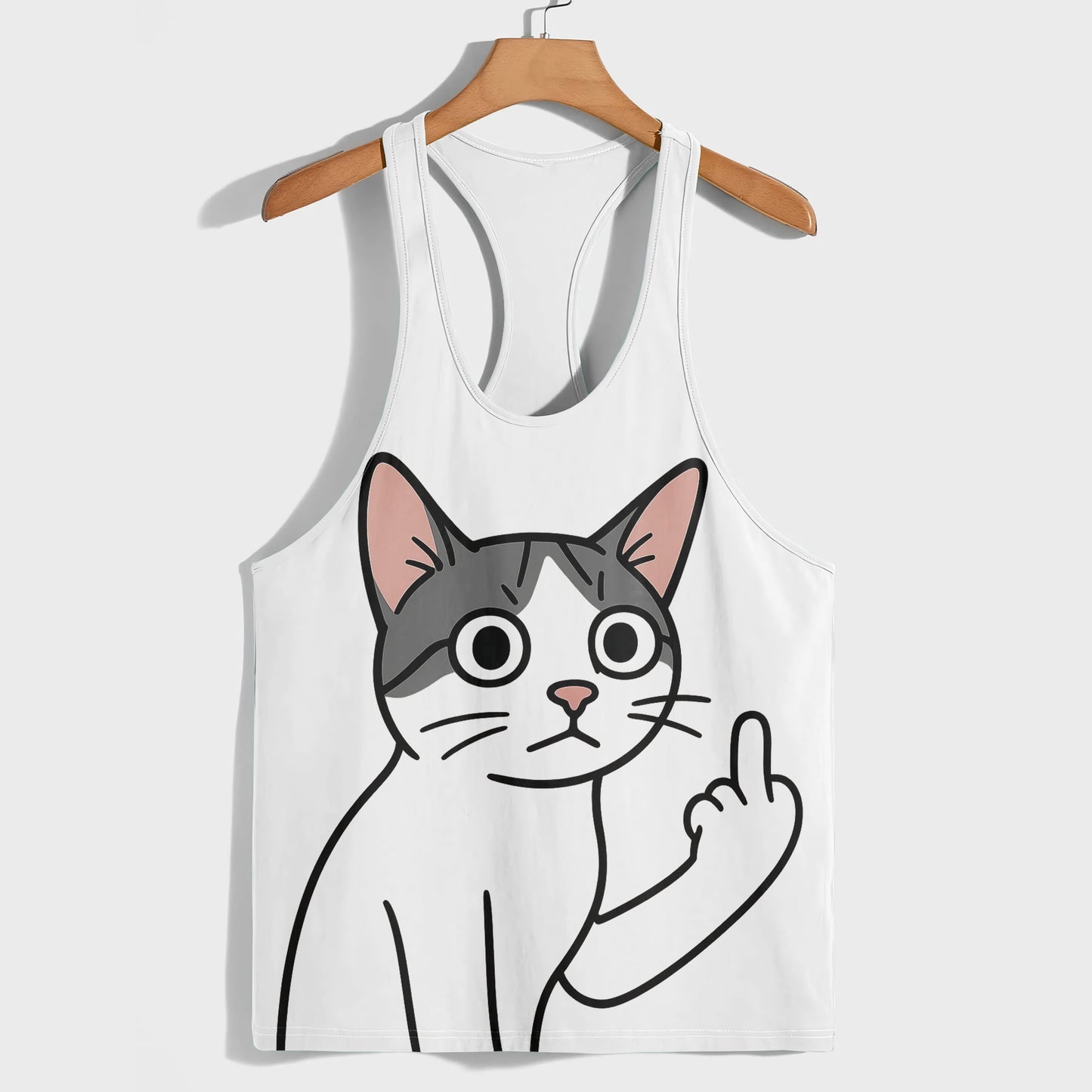 Funny Meme Racerback Tank Top- AA07689