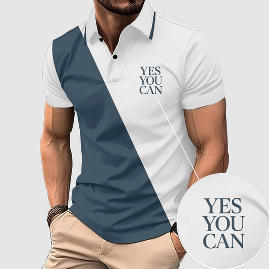 FlexFit Gym Polo Shirt: Performance & Style in Motion- AA07796