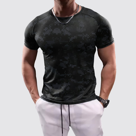 Camo Tight-Fitting Tee- AA07821