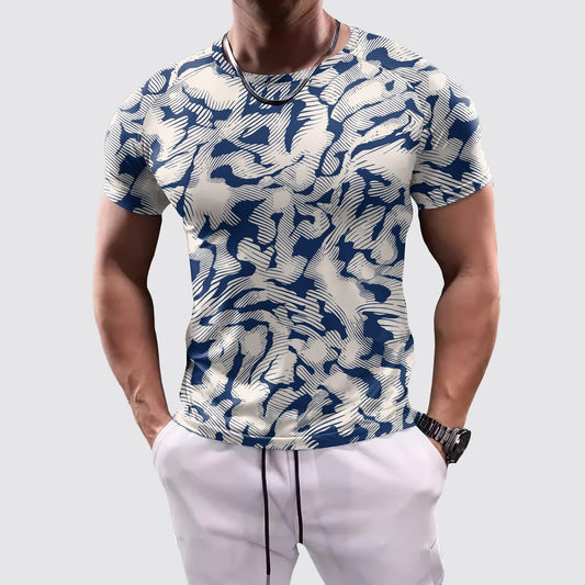 Camo Tight-Fitting Tee- AA07839