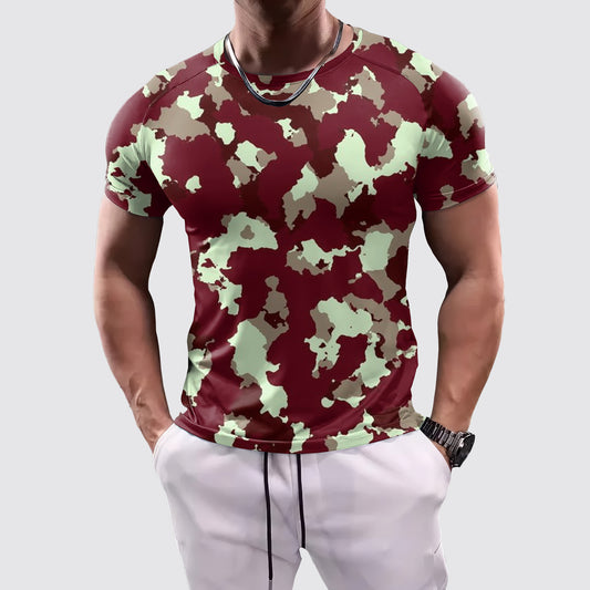 Camo Tight-Fitting Tee- AA07863